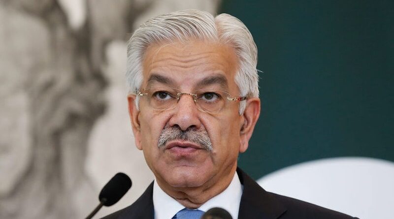 Pakistan defence minister